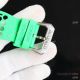 Copy Jacob and Co Epic x CR7 Watches Green Rubber Strap Baguette Diamond Bezel (8)_th.jpg